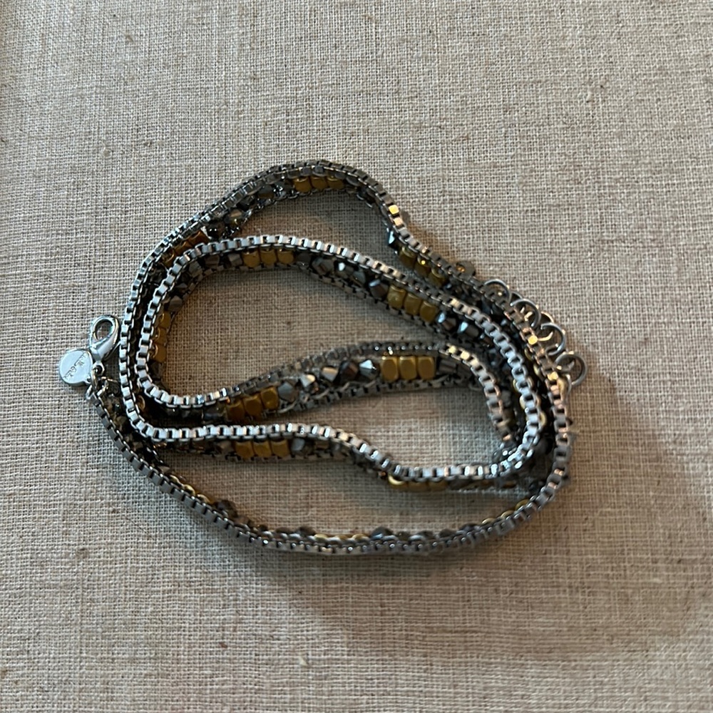 Stella & Dot multi color wrap bracelet